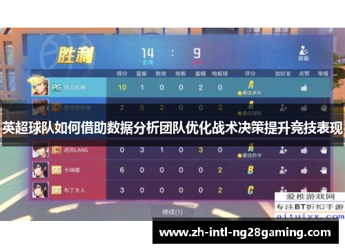 英超球队如何借助数据分析团队优化战术决策提升竞技表现